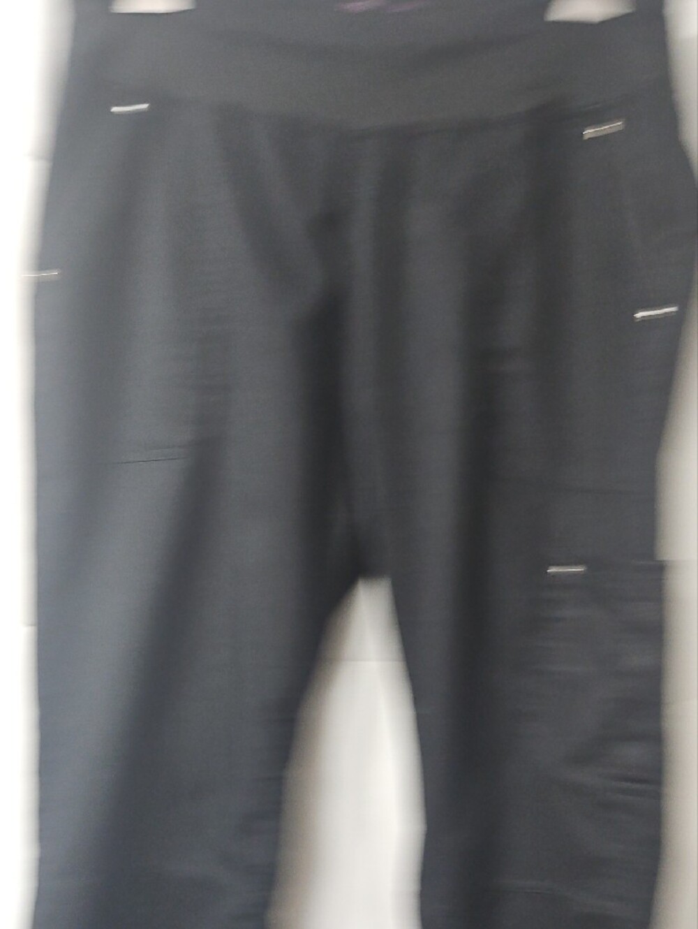 Women's Black Scrub Pants - Picture 4 of 5